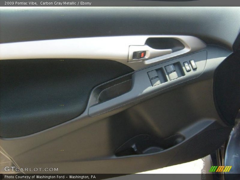 Carbon Gray Metallic / Ebony 2009 Pontiac Vibe