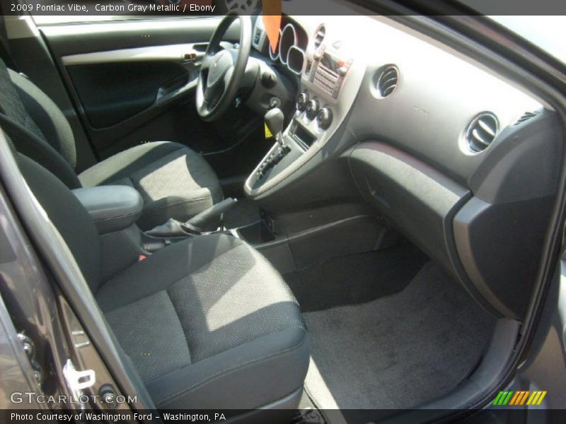 Carbon Gray Metallic / Ebony 2009 Pontiac Vibe