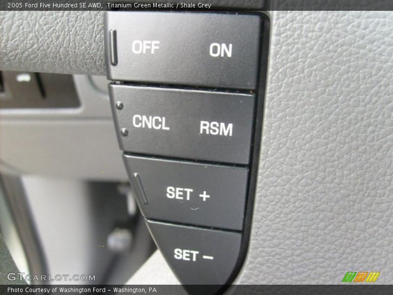 Titanium Green Metallic / Shale Grey 2005 Ford Five Hundred SE AWD