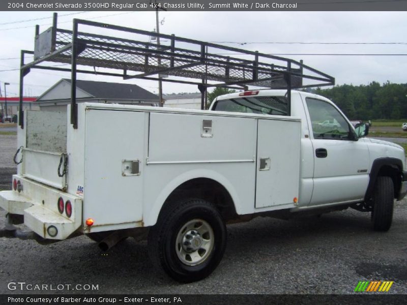 Summit White / Dark Charcoal 2004 Chevrolet Silverado 3500HD Regular Cab 4x4 Chassis Utility