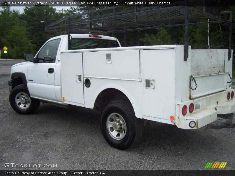 Summit White / Dark Charcoal 2004 Chevrolet Silverado 3500HD Regular Cab 4x4 Chassis Utility