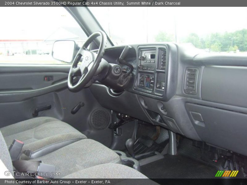 Summit White / Dark Charcoal 2004 Chevrolet Silverado 3500HD Regular Cab 4x4 Chassis Utility