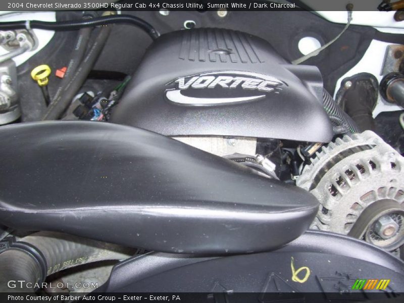 Summit White / Dark Charcoal 2004 Chevrolet Silverado 3500HD Regular Cab 4x4 Chassis Utility
