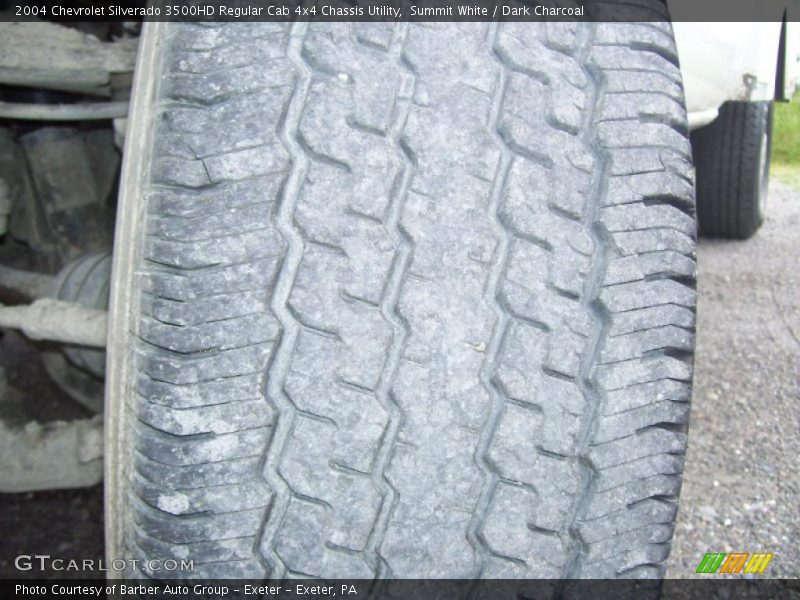 Summit White / Dark Charcoal 2004 Chevrolet Silverado 3500HD Regular Cab 4x4 Chassis Utility
