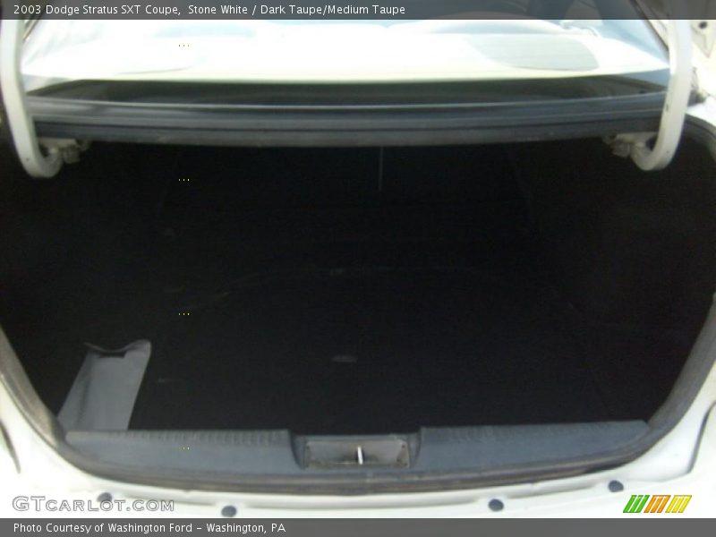 Stone White / Dark Taupe/Medium Taupe 2003 Dodge Stratus SXT Coupe