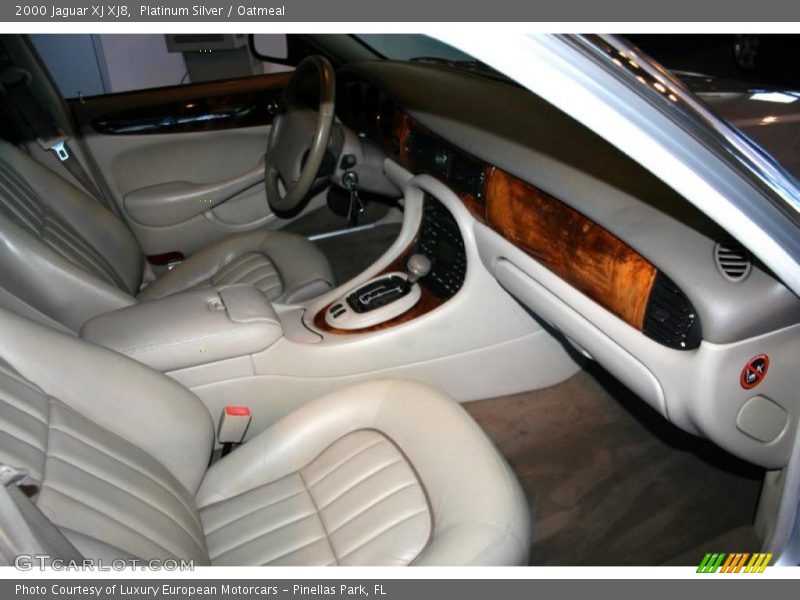 Platinum Silver / Oatmeal 2000 Jaguar XJ XJ8