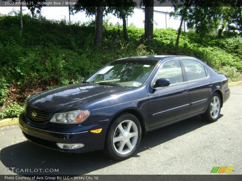 Midnight Blue / Willow 2003 Infiniti I 35