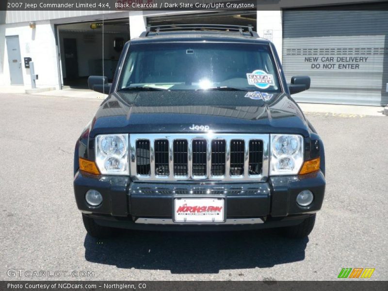 Black Clearcoat / Dark Slate Gray/Light Graystone 2007 Jeep Commander Limited 4x4