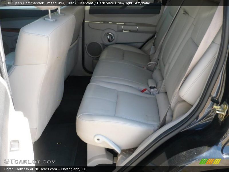 Black Clearcoat / Dark Slate Gray/Light Graystone 2007 Jeep Commander Limited 4x4