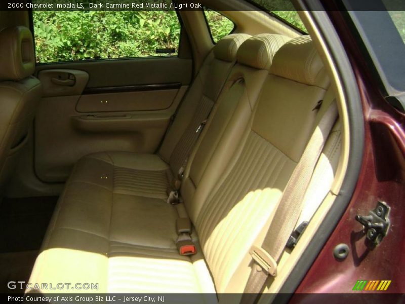 Dark Carmine Red Metallic / Light Oak 2000 Chevrolet Impala LS