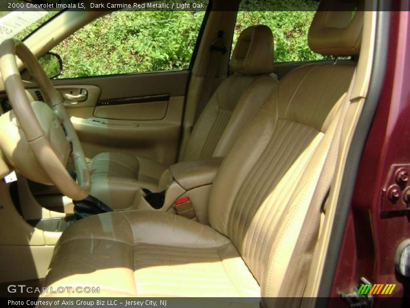 Dark Carmine Red Metallic / Light Oak 2000 Chevrolet Impala LS