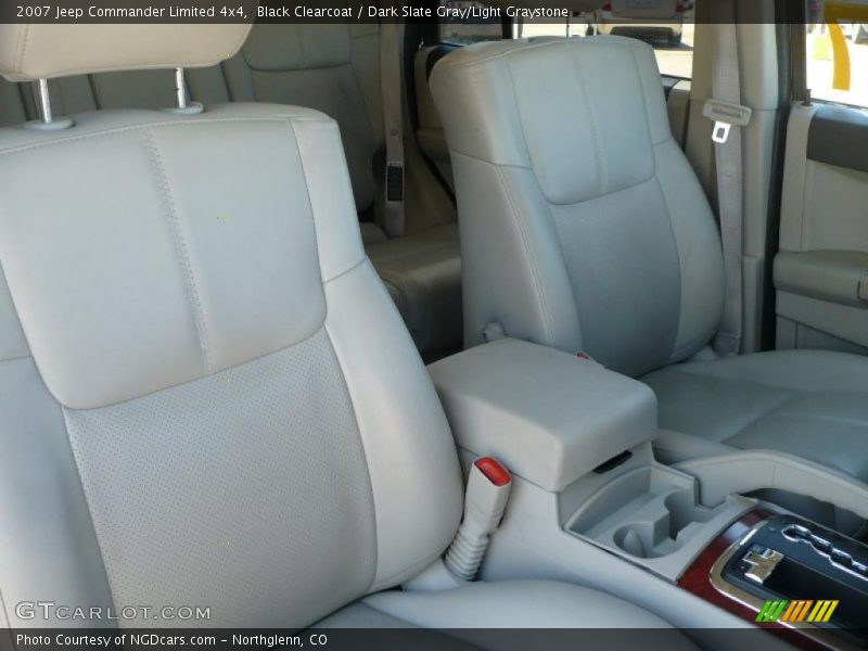 Black Clearcoat / Dark Slate Gray/Light Graystone 2007 Jeep Commander Limited 4x4