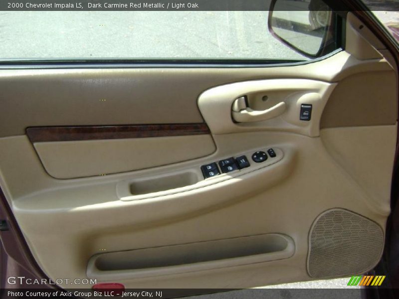 Dark Carmine Red Metallic / Light Oak 2000 Chevrolet Impala LS