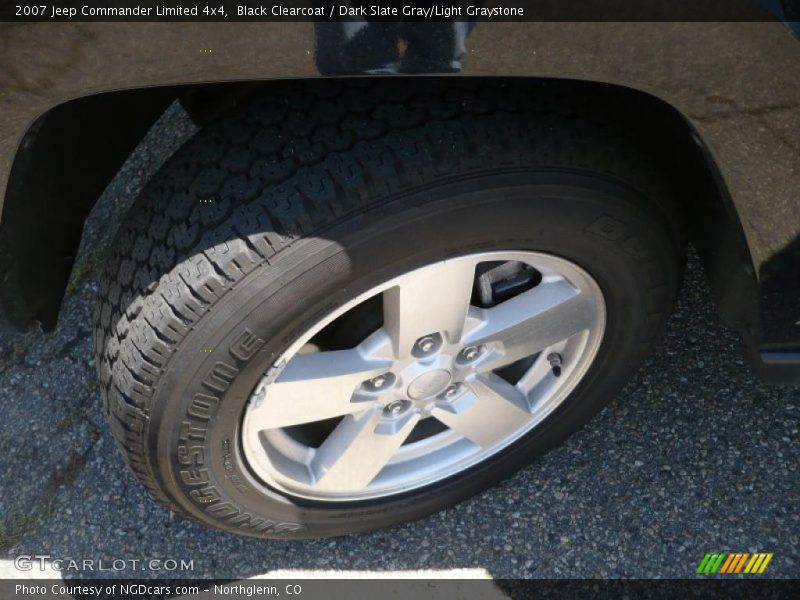 Black Clearcoat / Dark Slate Gray/Light Graystone 2007 Jeep Commander Limited 4x4