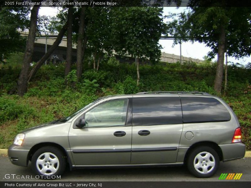 Spruce Green Metallic / Pebble Beige 2005 Ford Freestar SE