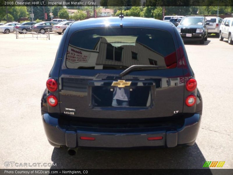 Imperial Blue Metallic / Gray 2008 Chevrolet HHR LT
