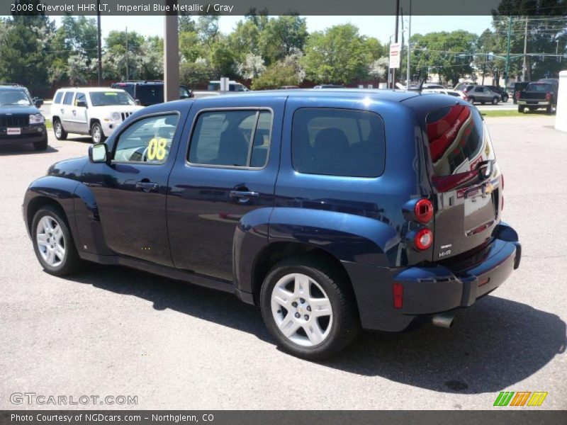 Imperial Blue Metallic / Gray 2008 Chevrolet HHR LT