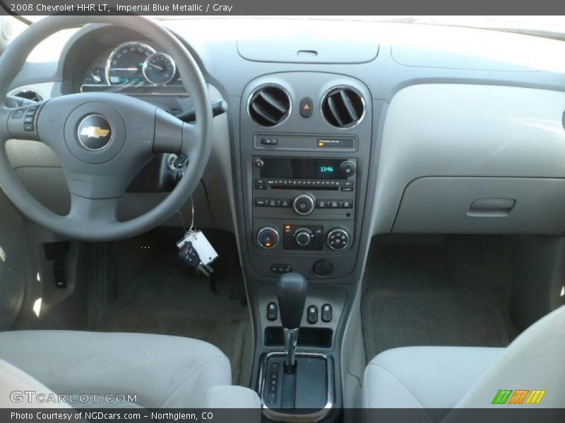 Imperial Blue Metallic / Gray 2008 Chevrolet HHR LT