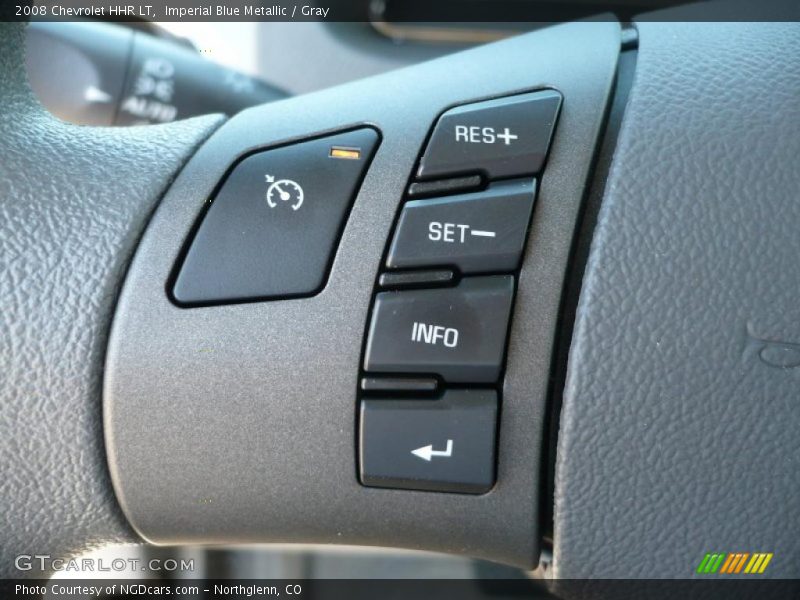 Imperial Blue Metallic / Gray 2008 Chevrolet HHR LT