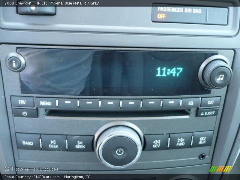 Imperial Blue Metallic / Gray 2008 Chevrolet HHR LT