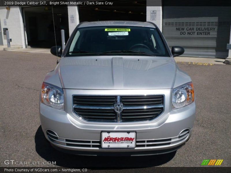 Bright Silver Metallic / Dark Slate Gray 2009 Dodge Caliber SXT