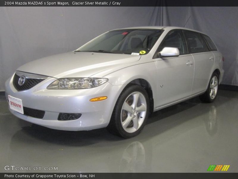 Glacier Silver Metallic / Gray 2004 Mazda MAZDA6 s Sport Wagon