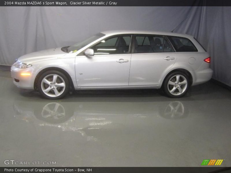 Glacier Silver Metallic / Gray 2004 Mazda MAZDA6 s Sport Wagon