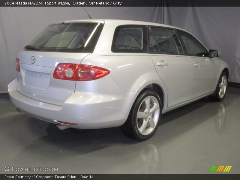 Glacier Silver Metallic / Gray 2004 Mazda MAZDA6 s Sport Wagon