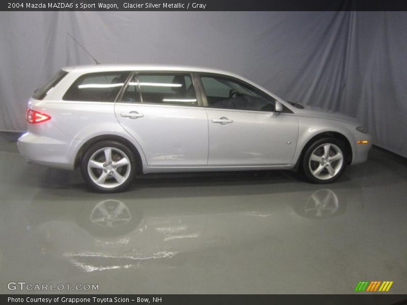 Glacier Silver Metallic / Gray 2004 Mazda MAZDA6 s Sport Wagon