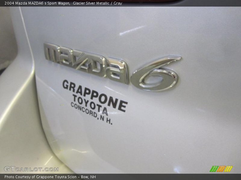 Glacier Silver Metallic / Gray 2004 Mazda MAZDA6 s Sport Wagon