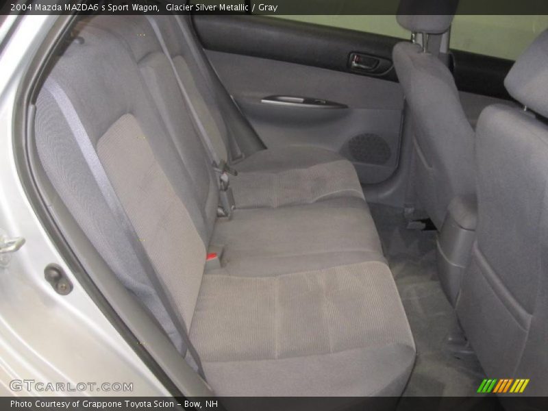 Glacier Silver Metallic / Gray 2004 Mazda MAZDA6 s Sport Wagon