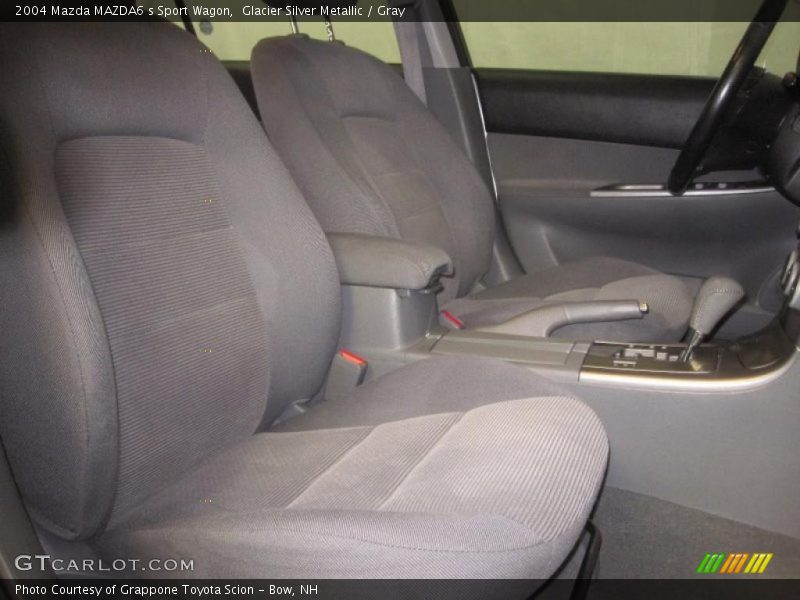 Glacier Silver Metallic / Gray 2004 Mazda MAZDA6 s Sport Wagon