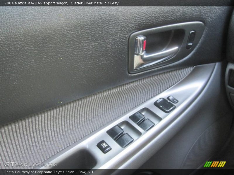 Glacier Silver Metallic / Gray 2004 Mazda MAZDA6 s Sport Wagon