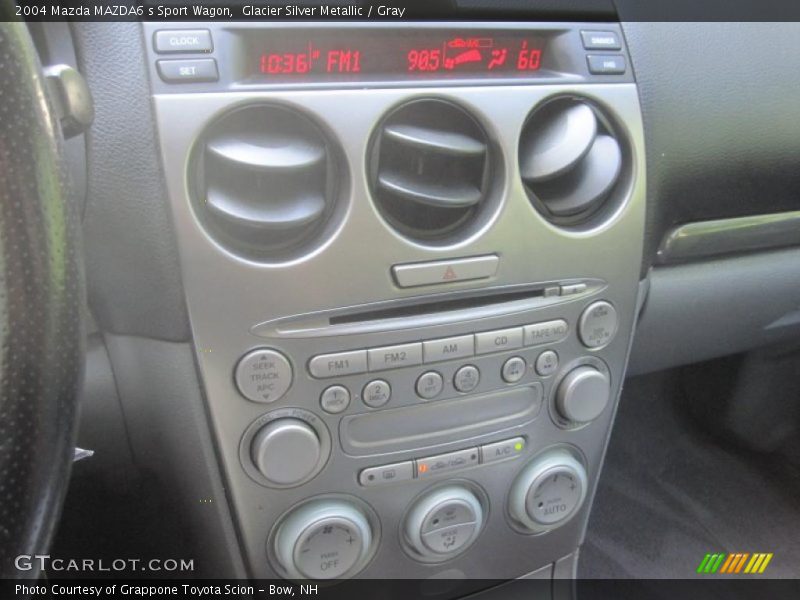 Glacier Silver Metallic / Gray 2004 Mazda MAZDA6 s Sport Wagon