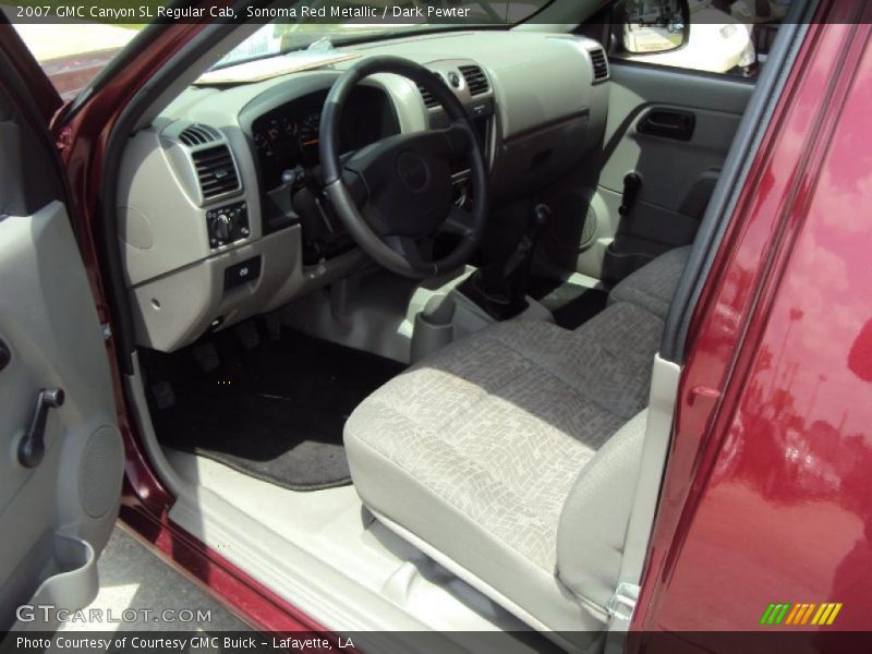 Sonoma Red Metallic / Dark Pewter 2007 GMC Canyon SL Regular Cab