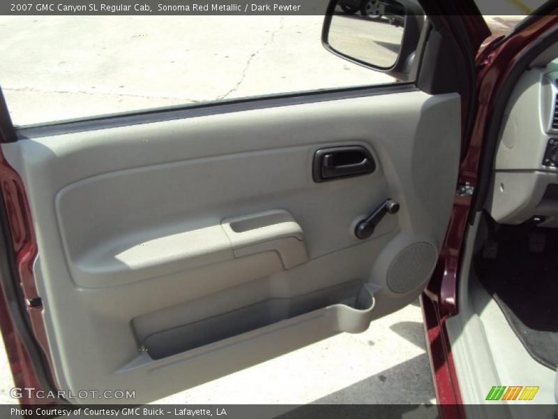 Sonoma Red Metallic / Dark Pewter 2007 GMC Canyon SL Regular Cab