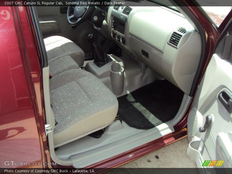 Sonoma Red Metallic / Dark Pewter 2007 GMC Canyon SL Regular Cab