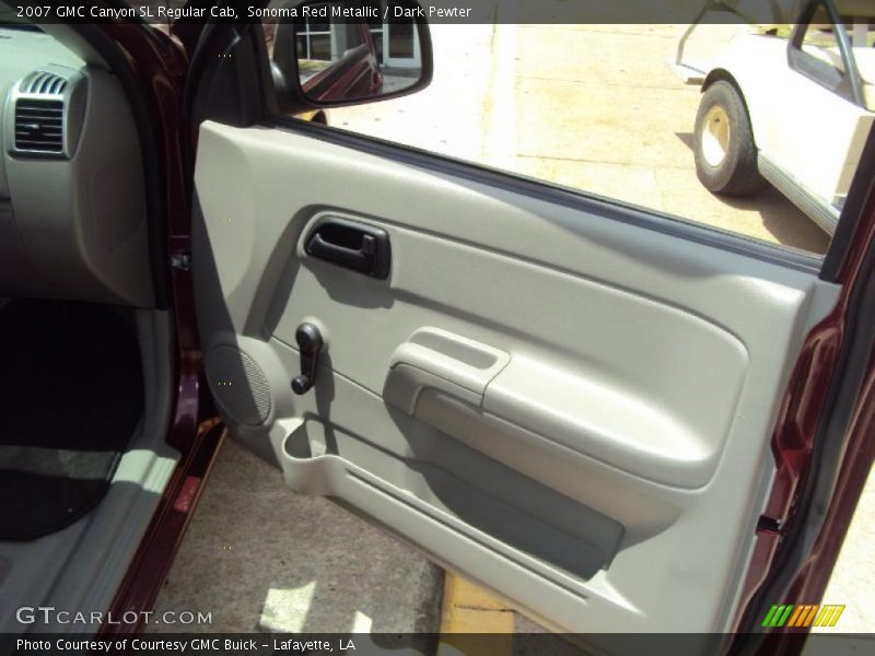 Sonoma Red Metallic / Dark Pewter 2007 GMC Canyon SL Regular Cab