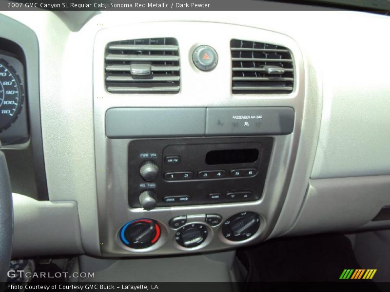 Sonoma Red Metallic / Dark Pewter 2007 GMC Canyon SL Regular Cab