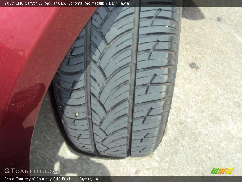Sonoma Red Metallic / Dark Pewter 2007 GMC Canyon SL Regular Cab