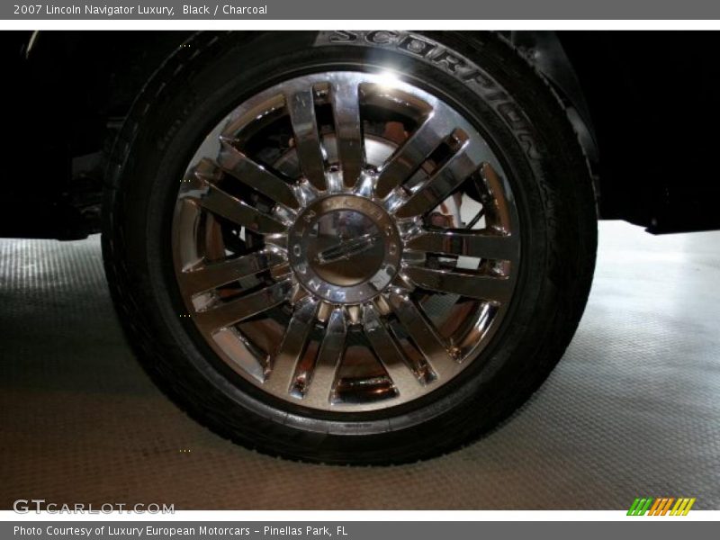 Black / Charcoal 2007 Lincoln Navigator Luxury