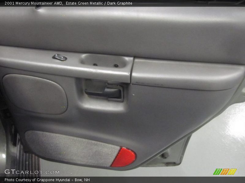 Estate Green Metallic / Dark Graphite 2001 Mercury Mountaineer AWD