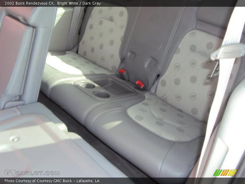 Bright White / Dark Gray 2002 Buick Rendezvous CX