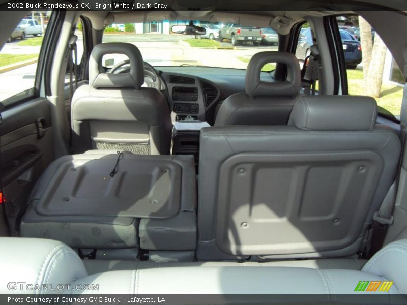 Bright White / Dark Gray 2002 Buick Rendezvous CX