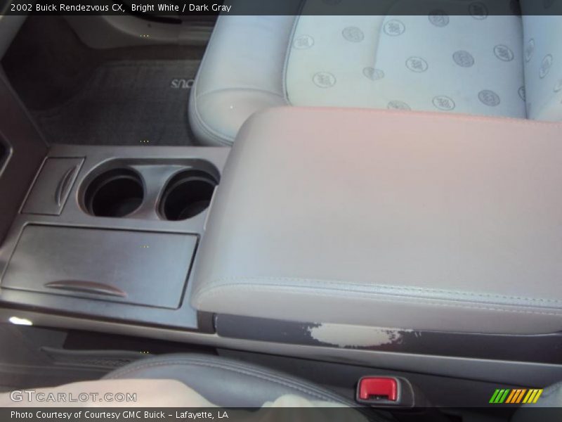 Bright White / Dark Gray 2002 Buick Rendezvous CX