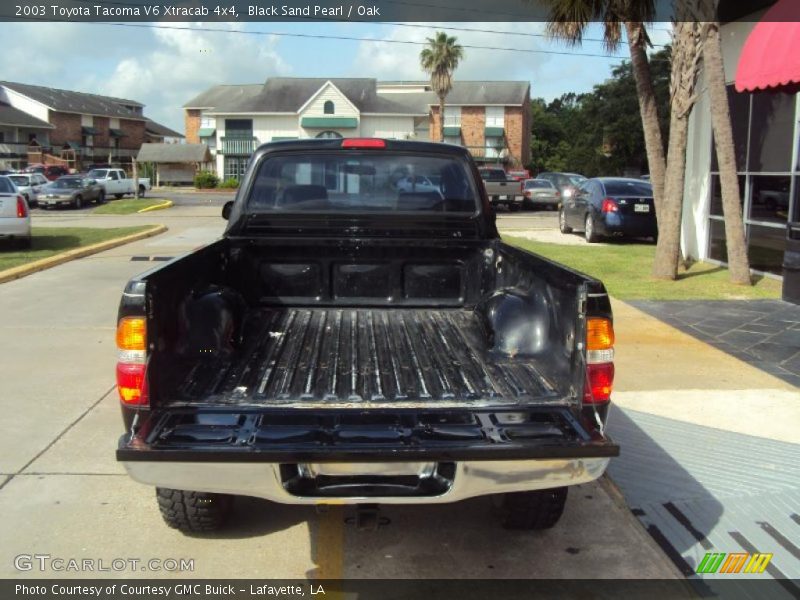 Black Sand Pearl / Oak 2003 Toyota Tacoma V6 Xtracab 4x4