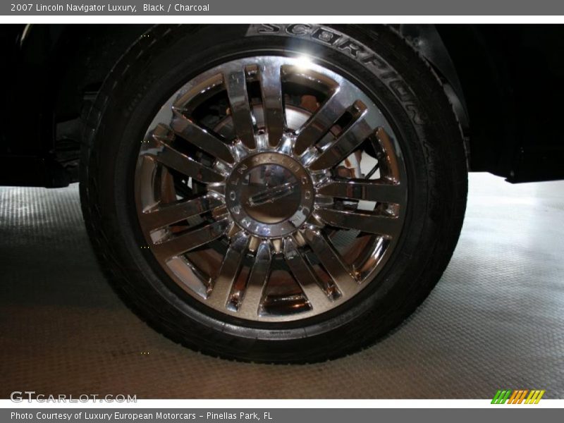 Black / Charcoal 2007 Lincoln Navigator Luxury