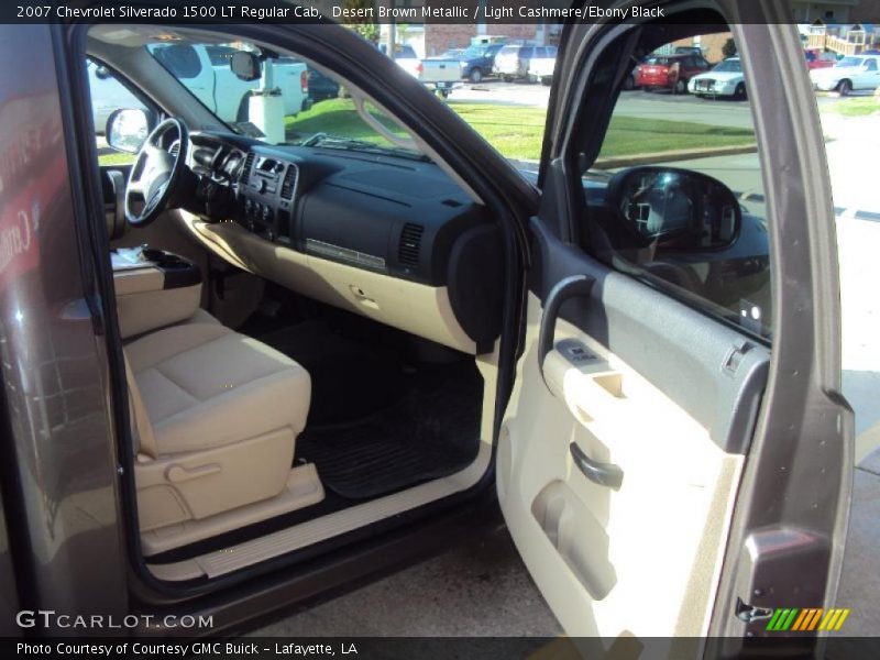 Desert Brown Metallic / Light Cashmere/Ebony Black 2007 Chevrolet Silverado 1500 LT Regular Cab
