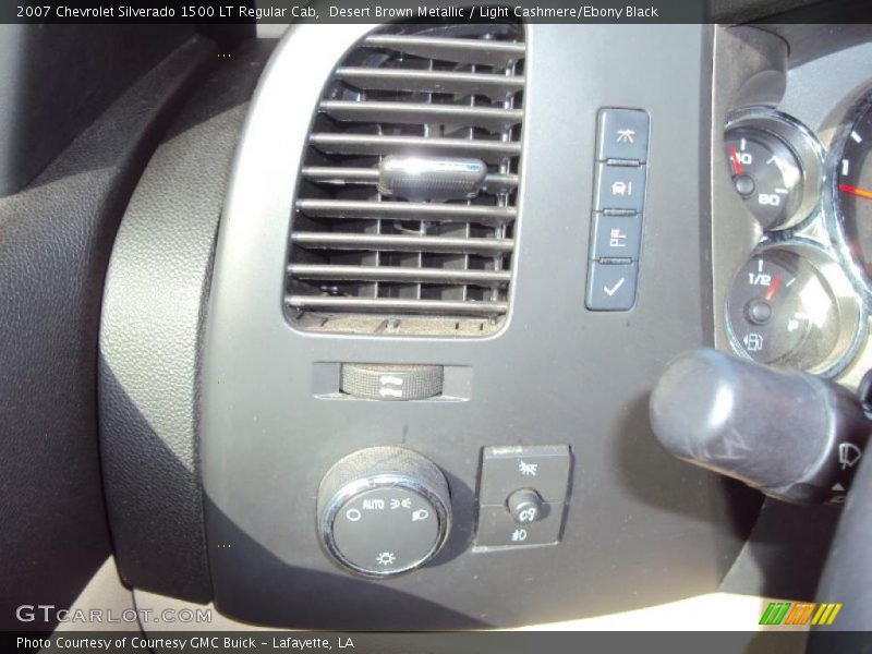 Desert Brown Metallic / Light Cashmere/Ebony Black 2007 Chevrolet Silverado 1500 LT Regular Cab