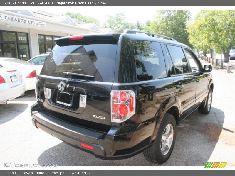 Nighthawk Black Pearl / Gray 2006 Honda Pilot EX-L 4WD